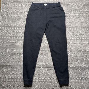 Sunspel Loopback Sweatpants Mens Small Navy Jogger Quiet Luxury Minimalist